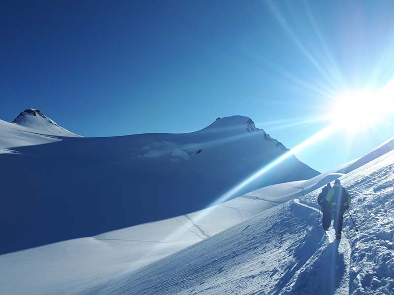 Punta Gnifetti (4554 m.) Monte Rosa