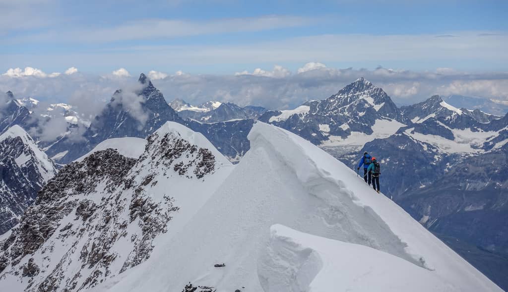 La traversée des Lyskamm – Monte Rosa