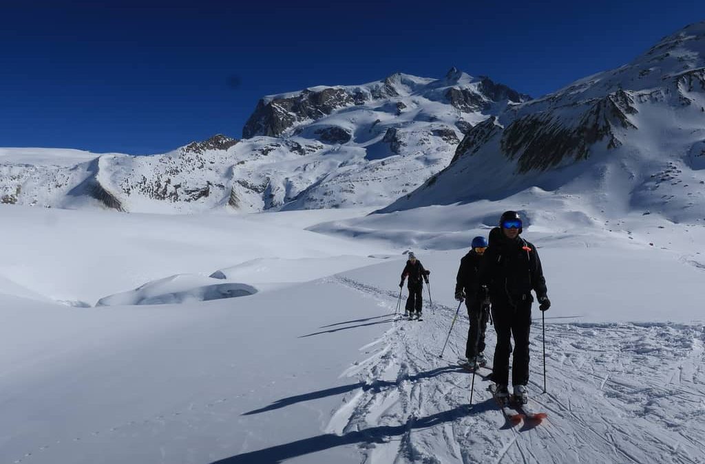 Heliski sur le Mont Rose