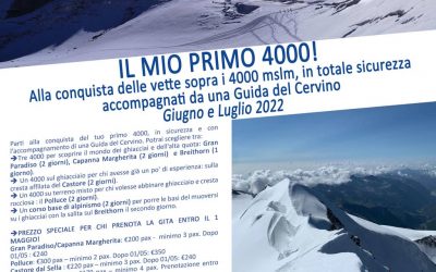 Il mio primo 4000 con una guida del Cervino