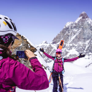 La Traversée du Furggen à ski