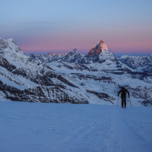 Ski Alpinisme en Haute Montagne : Pointe Dufour (4634m)