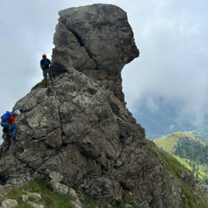 Monte Pancherot cresta Bertazzi
